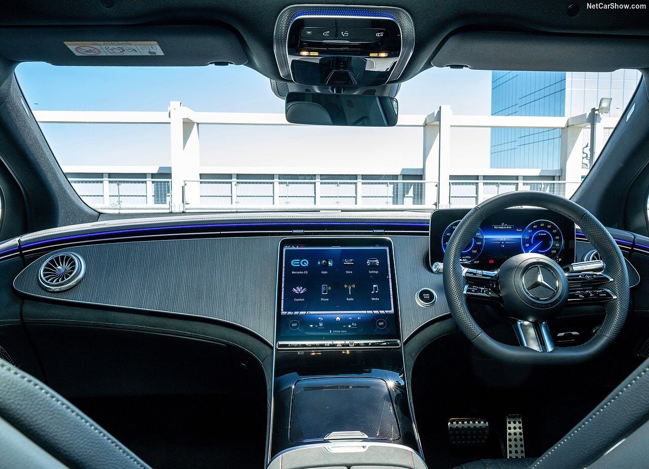 Mercedes-Benz EQS SUV 580 4Matic interior view 2