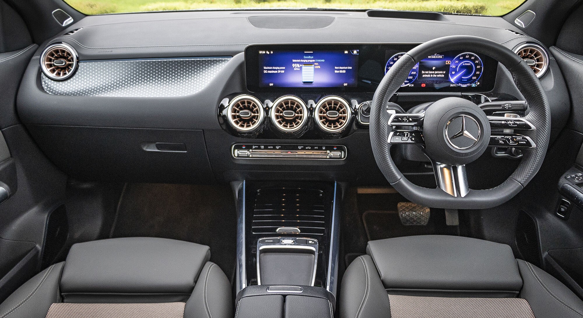 Mercedes-Benz EQA 250+ interior view 1