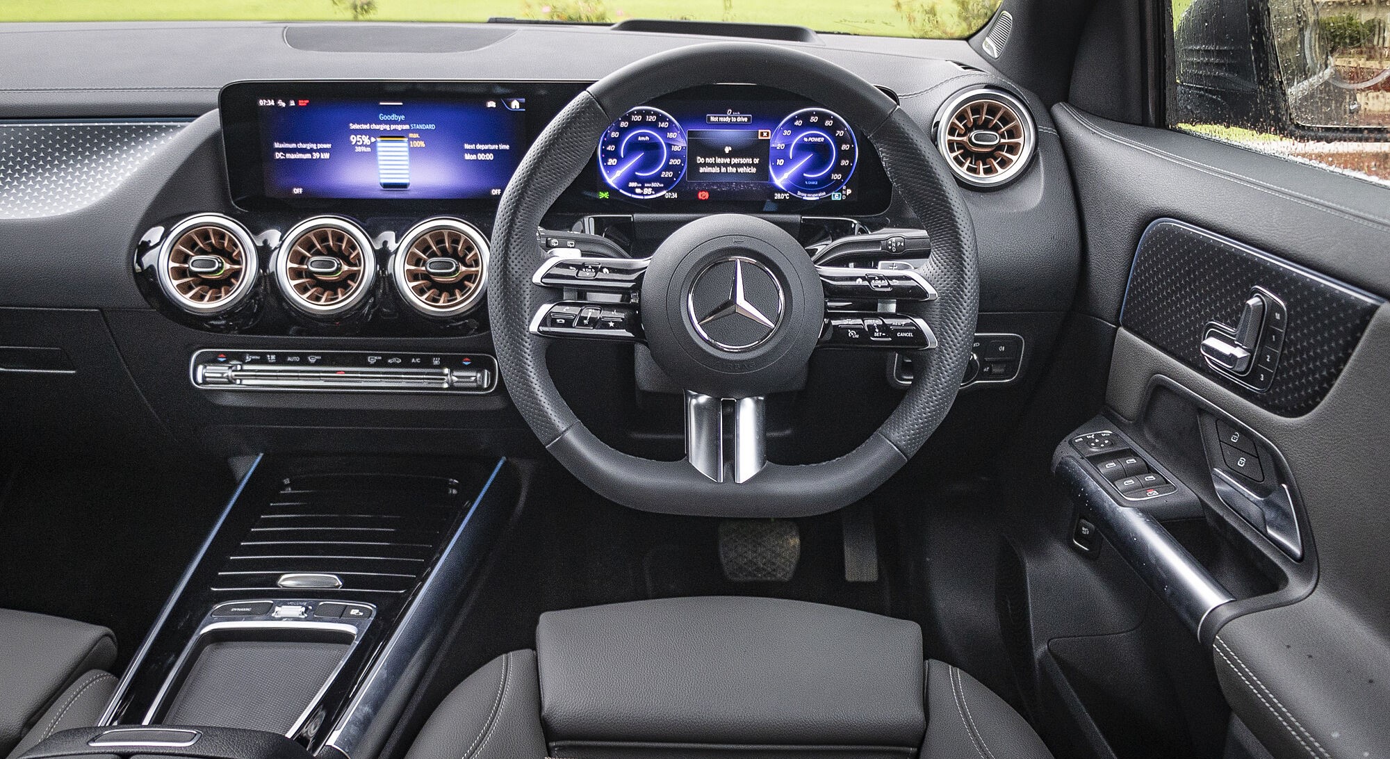 Mercedes-Benz EQA 250+ interior view 2