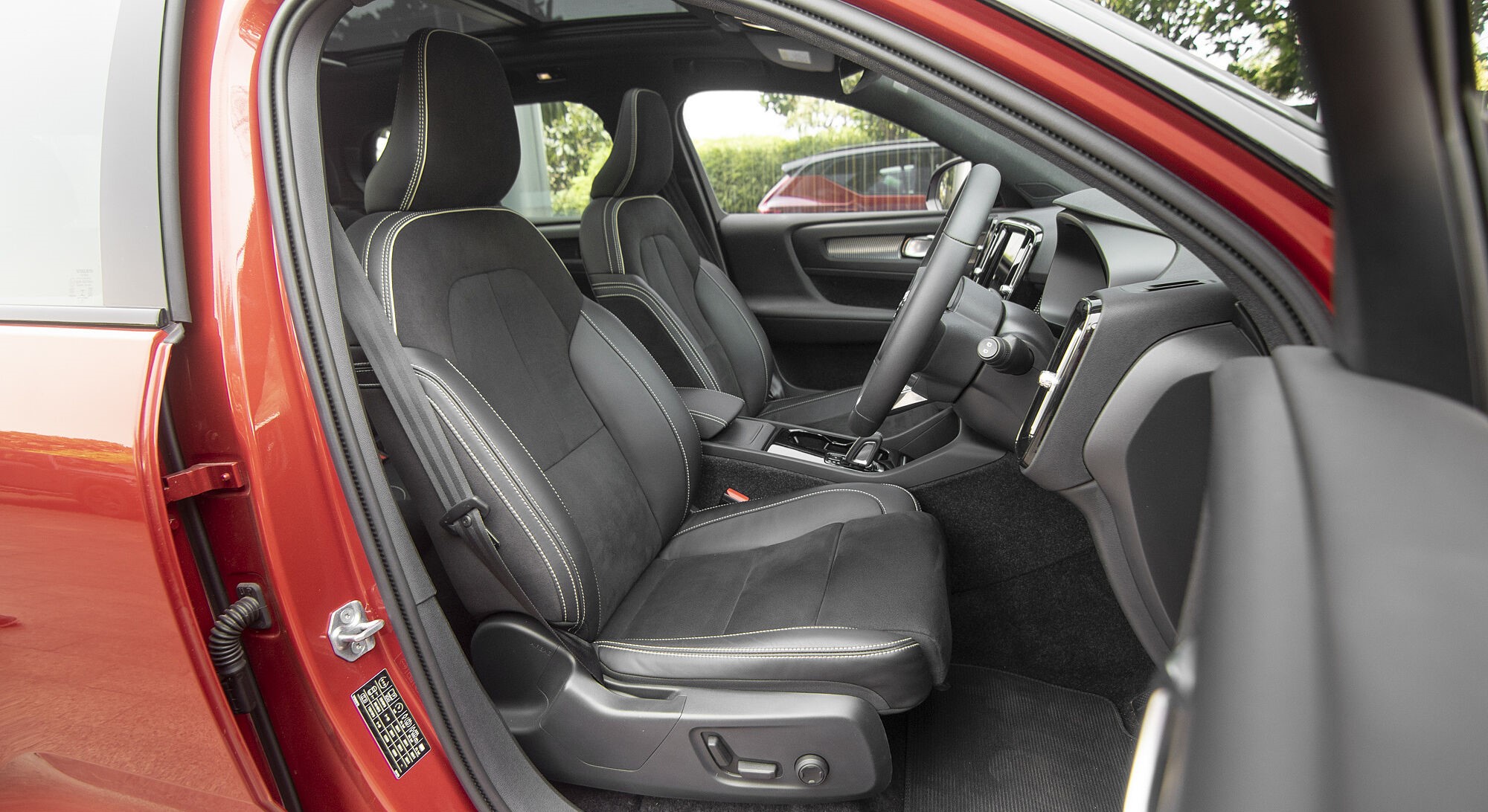 Volvo EX40 interior view 2