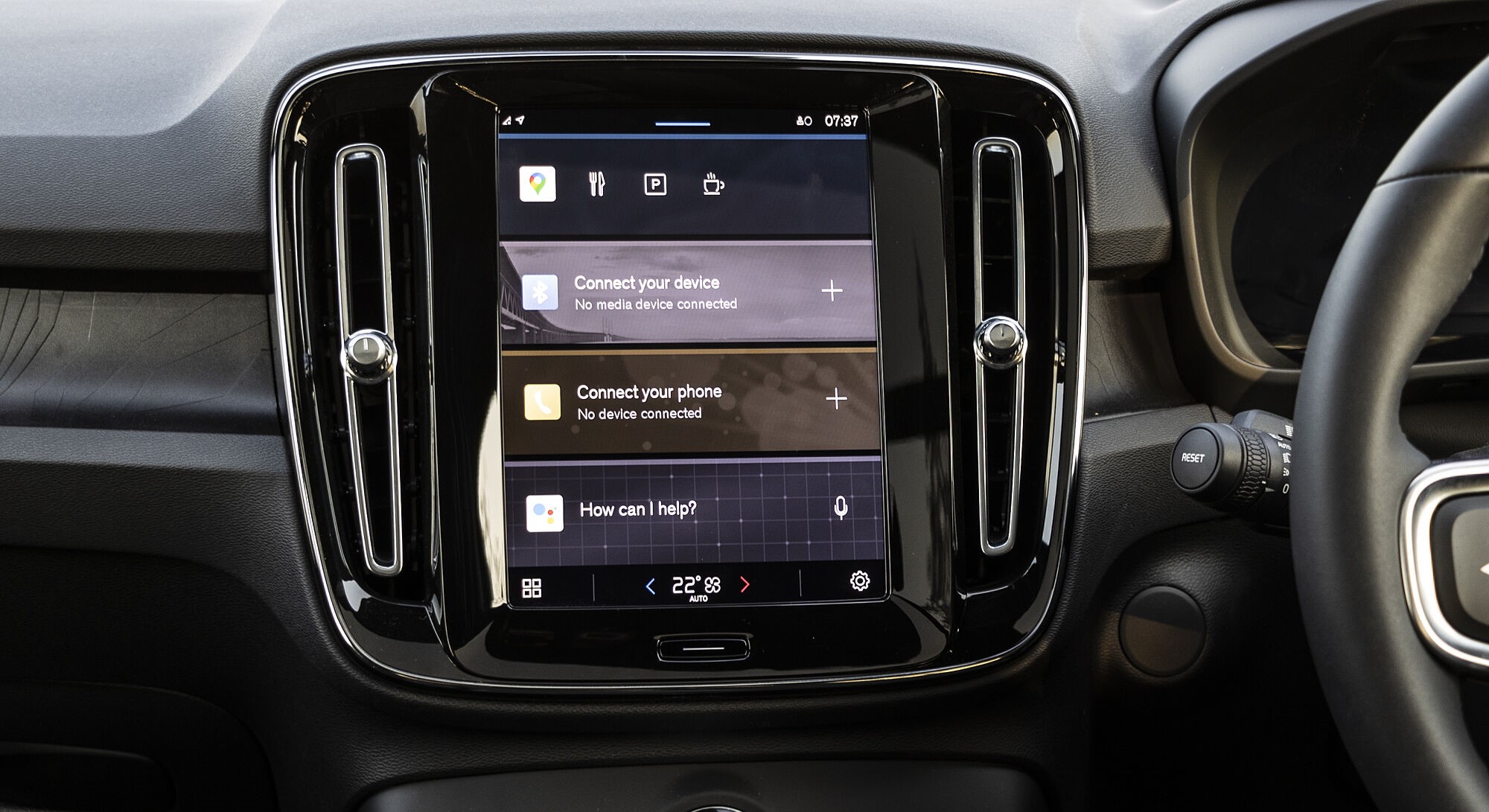 Volvo EX40 interior view 6