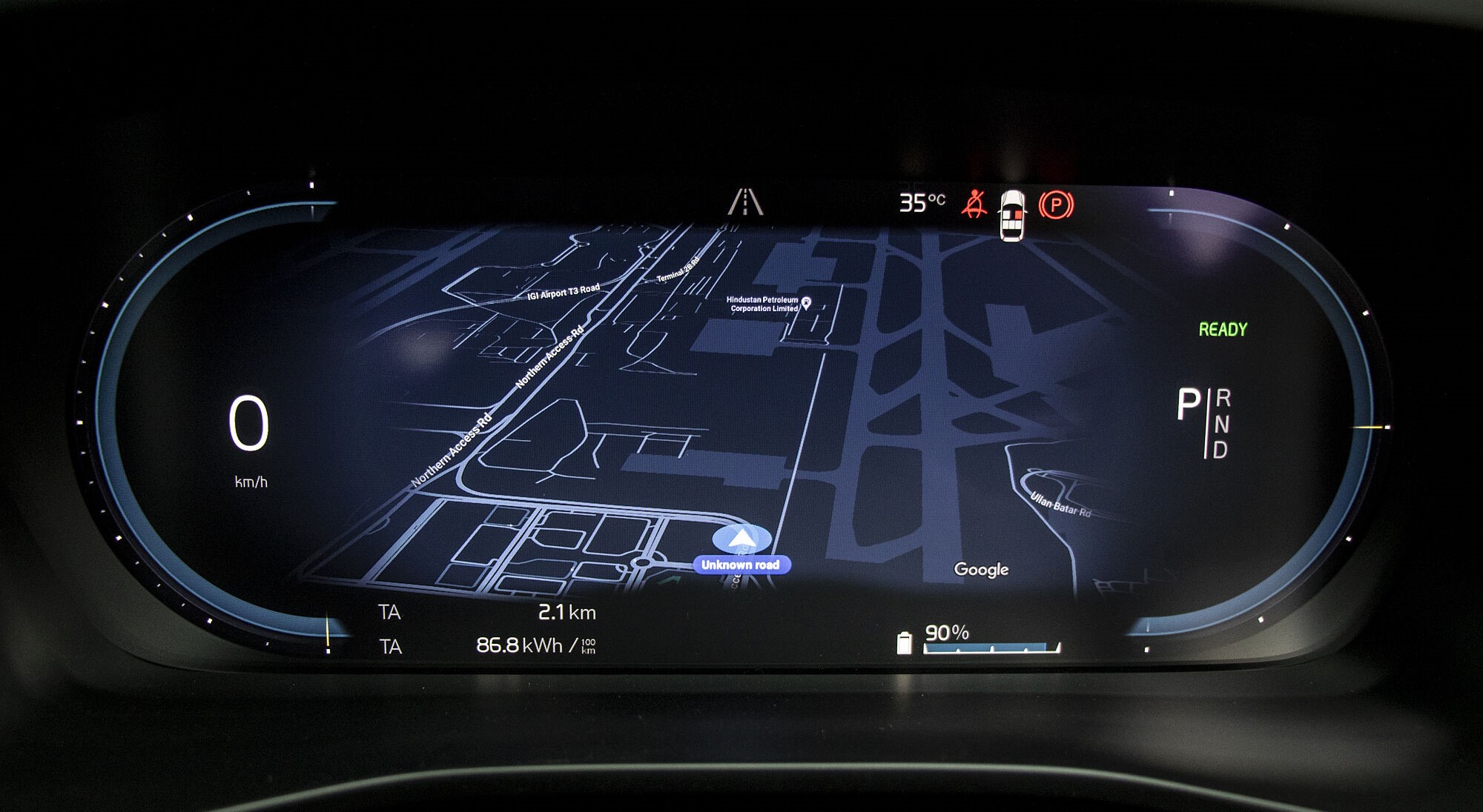 Volvo EX40 interior view 3