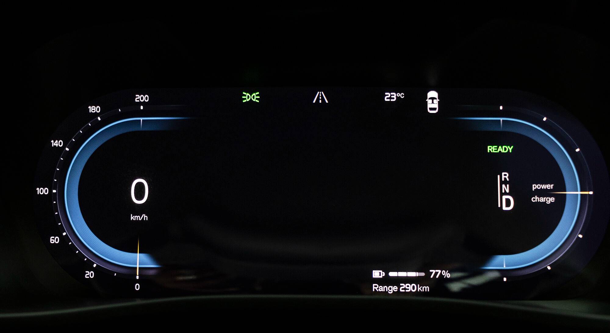 Volvo C40 Recharge interior view 3