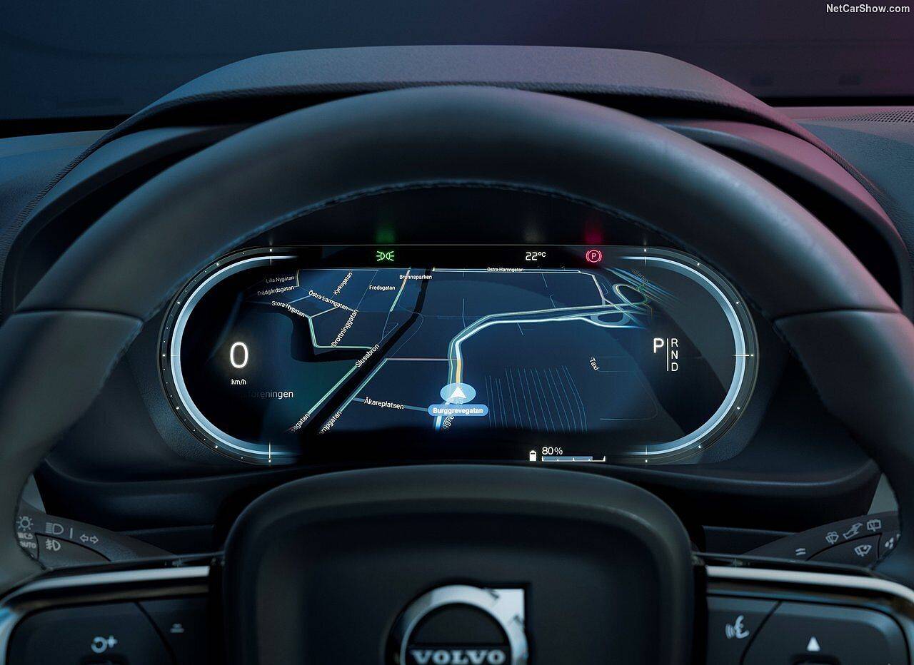 Volvo C40 Recharge interior view 4