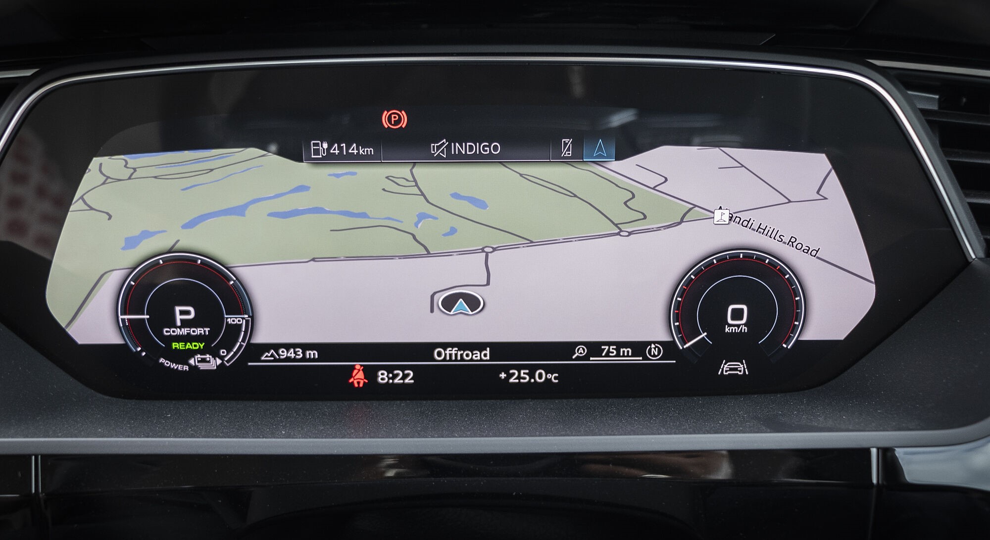 Audi Q8 e-tron interior view 6