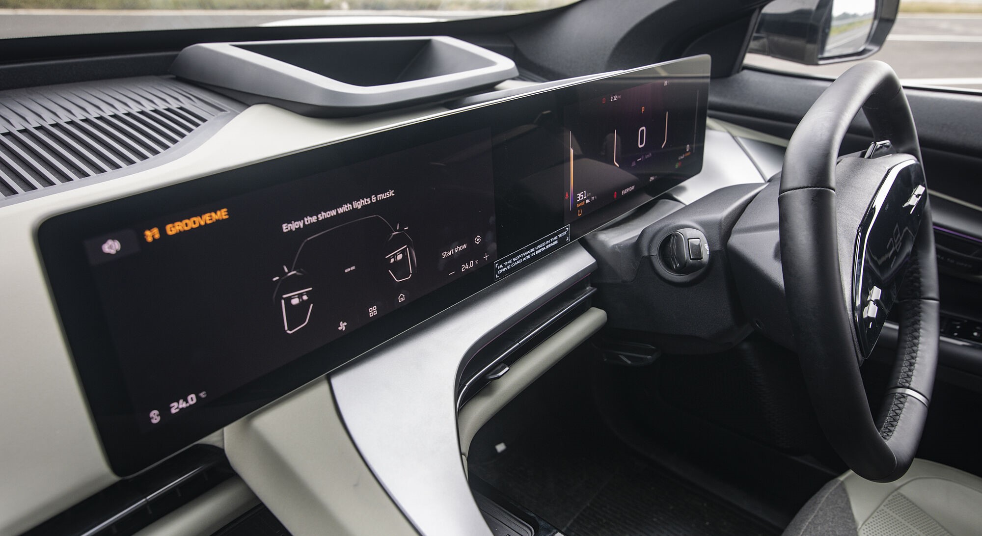 Mahindra BE 6 interior view 2