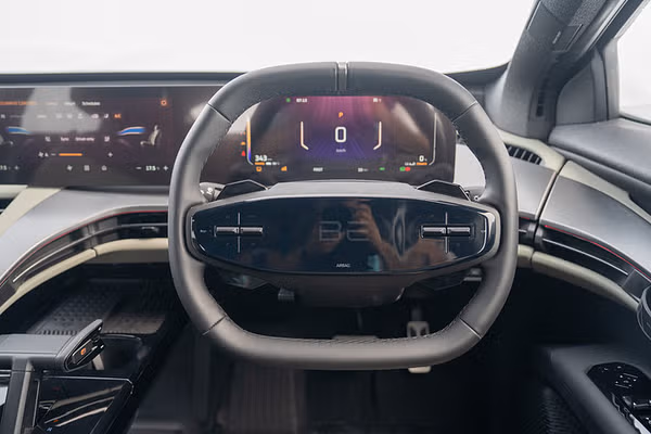 Mahindra BE 6 interior view 3