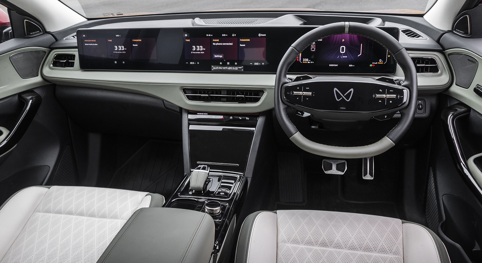 Mahindra XEV 9e interior view 1