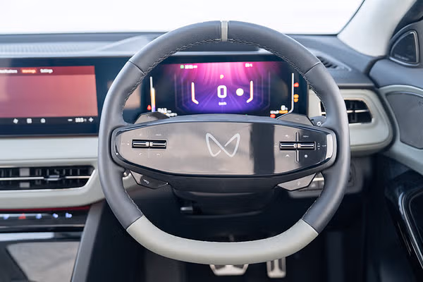 Mahindra XEV 9e interior view 3