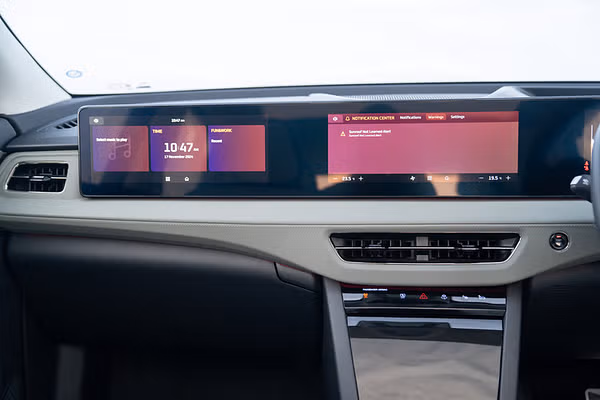 Mahindra XEV 9e interior view 9