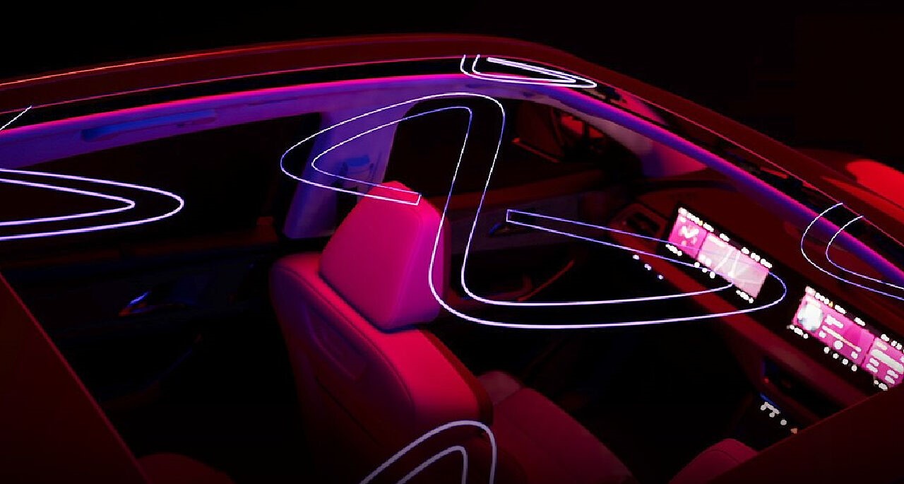 Mahindra XEV 9e interior view 25
