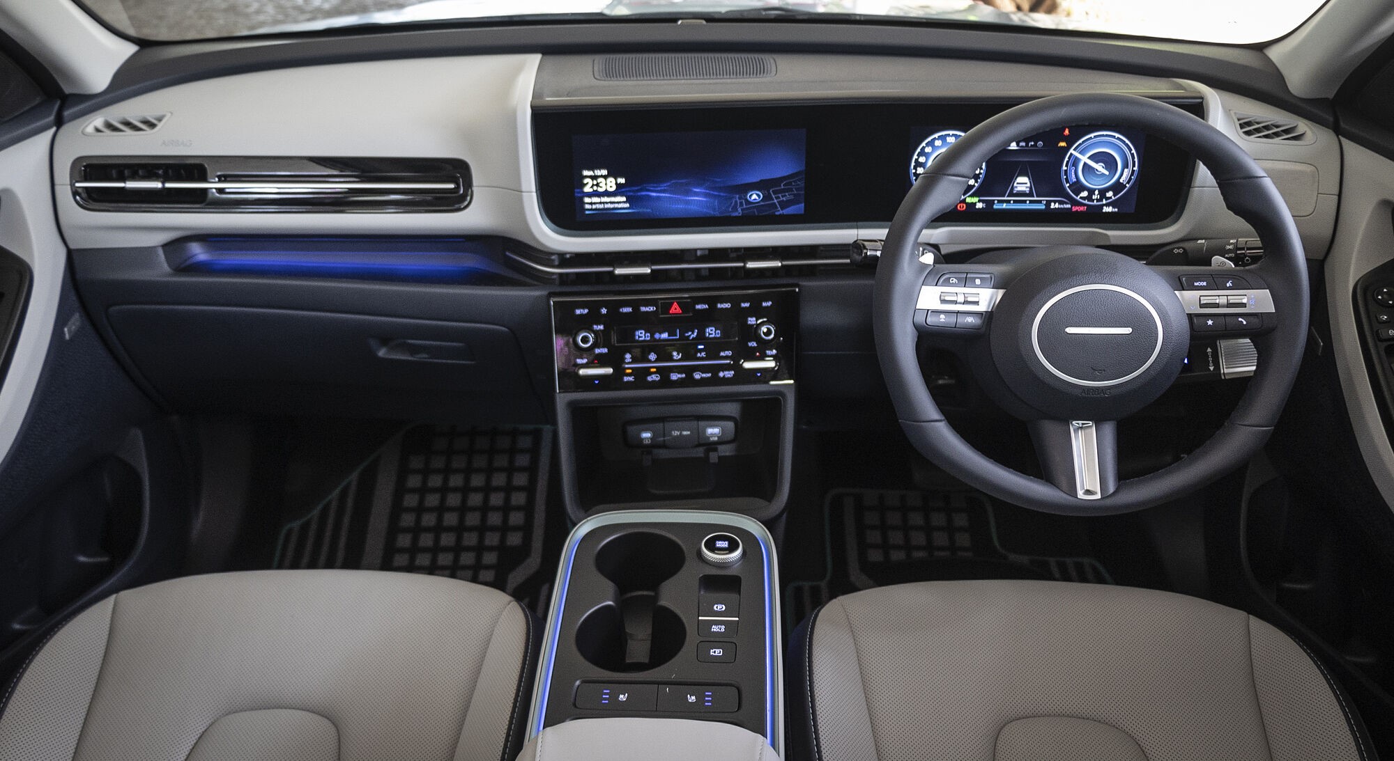 Hyundai Creta Electric interior view 1