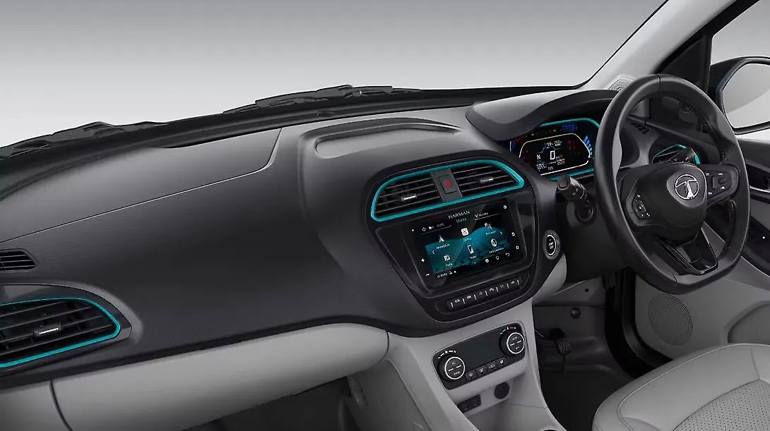 Tata Tigor EV interior view 1
