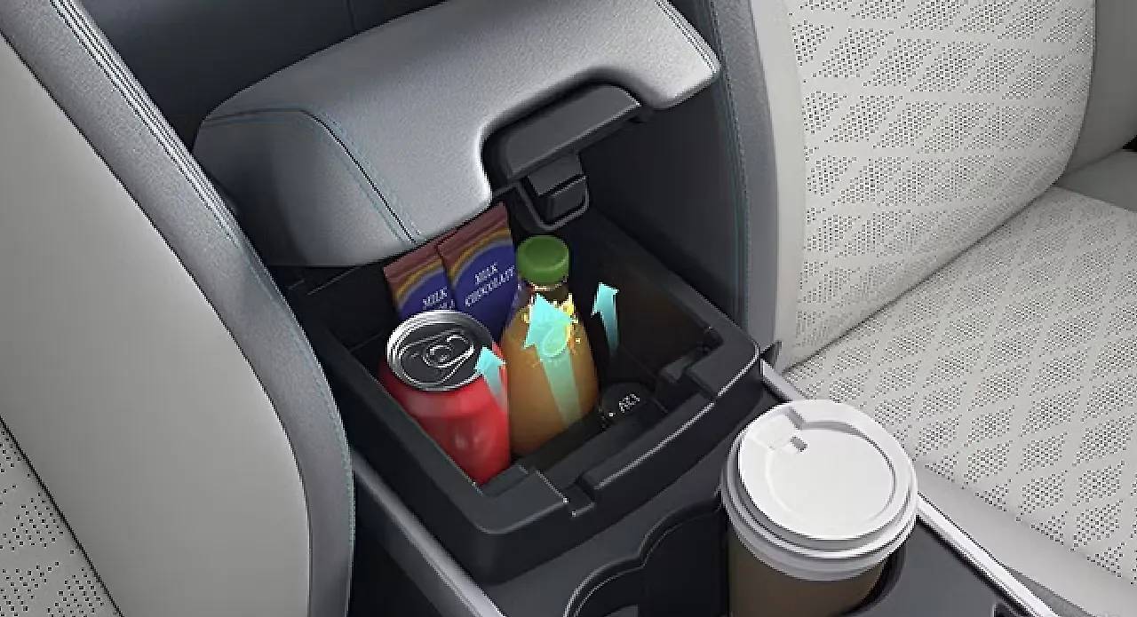 Tata Harrier EV interior view 7