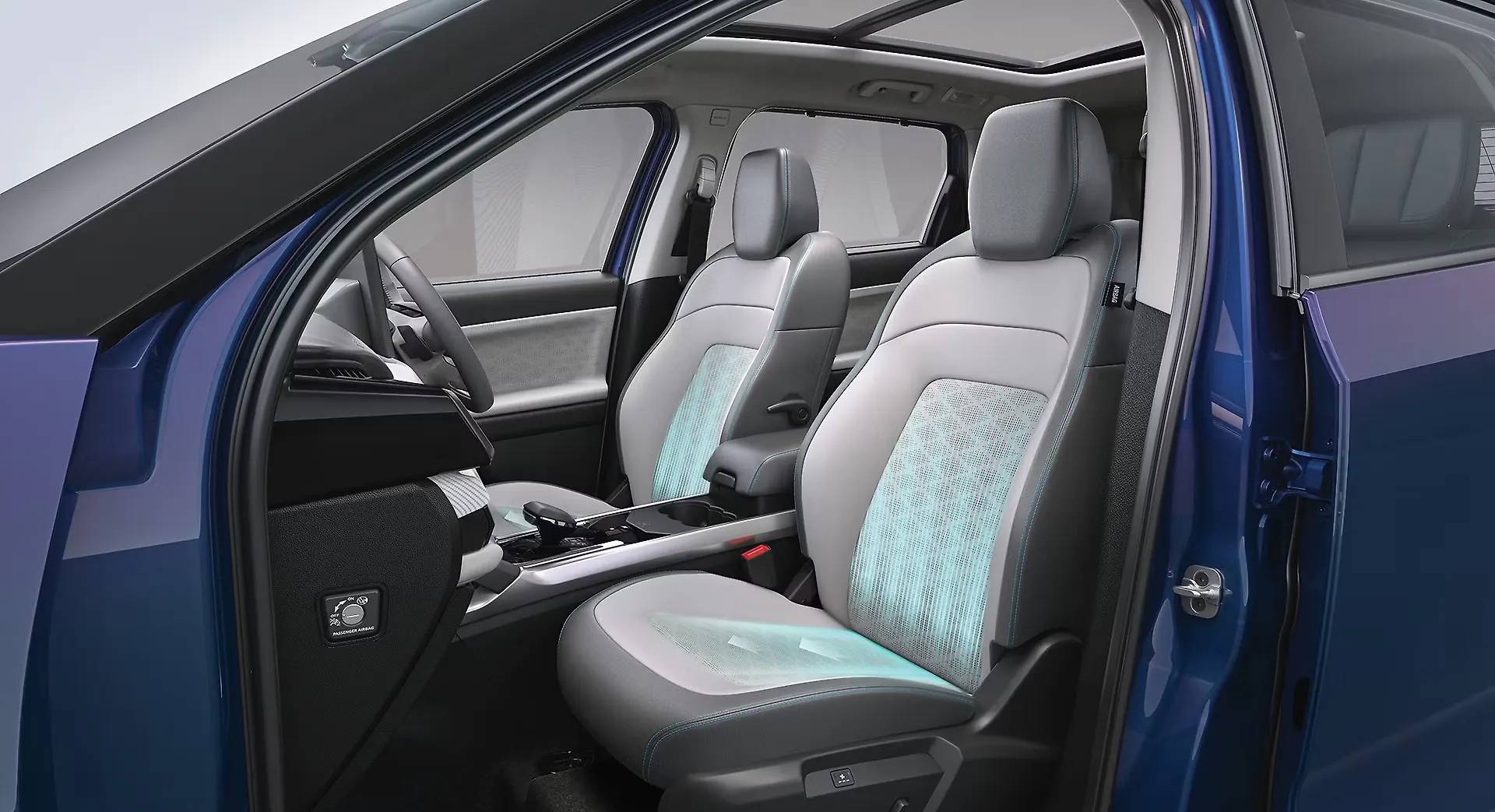 Tata Harrier EV interior view 8