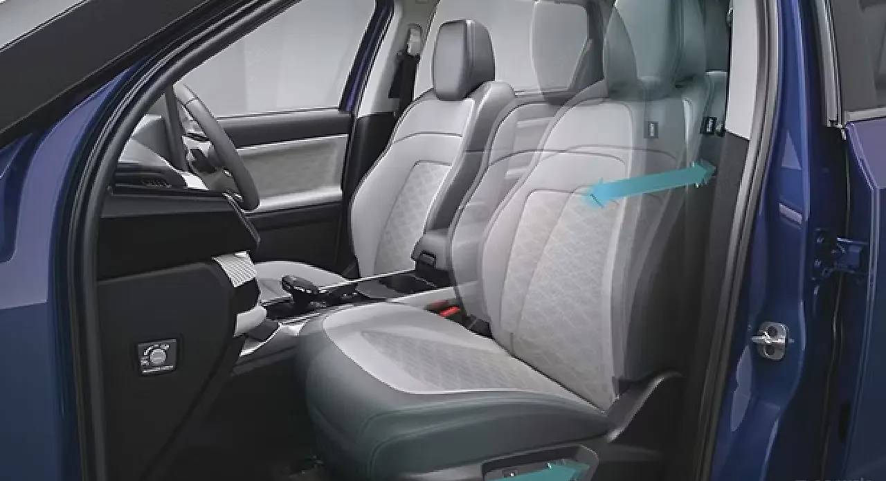 Tata Harrier EV interior view 9