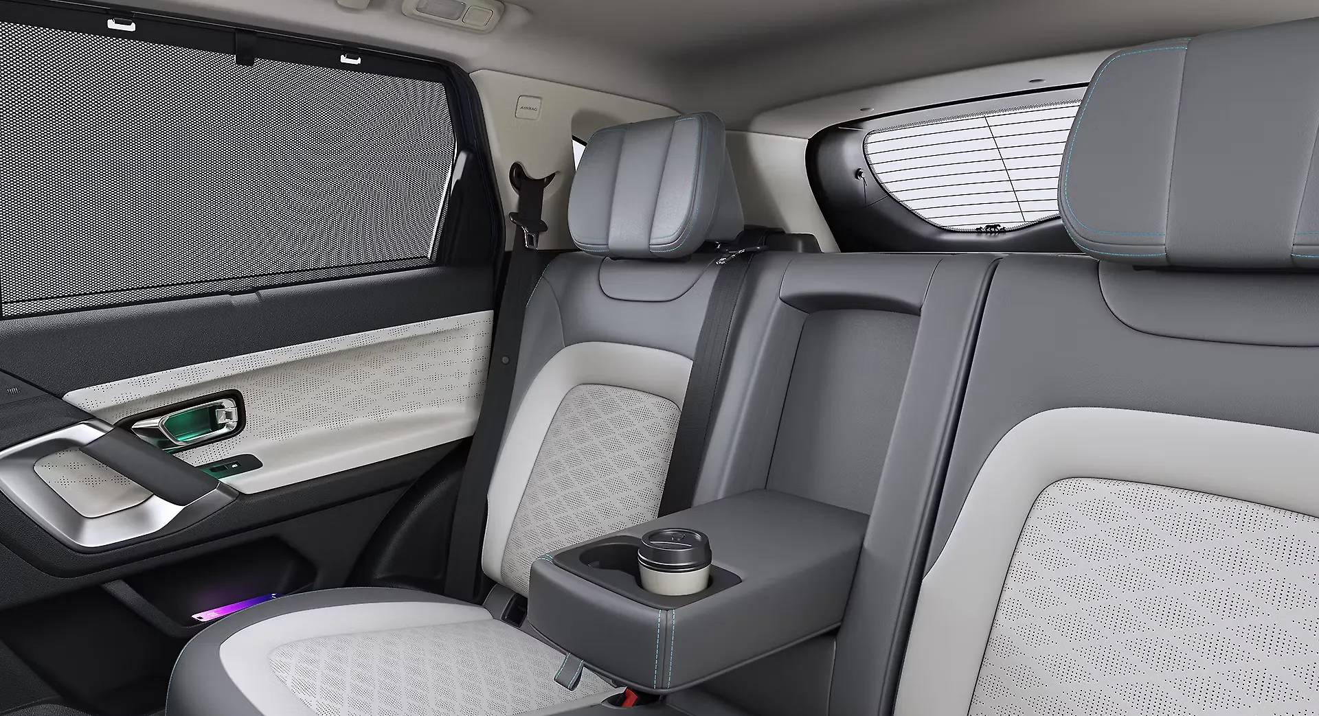Tata Harrier EV interior view 13