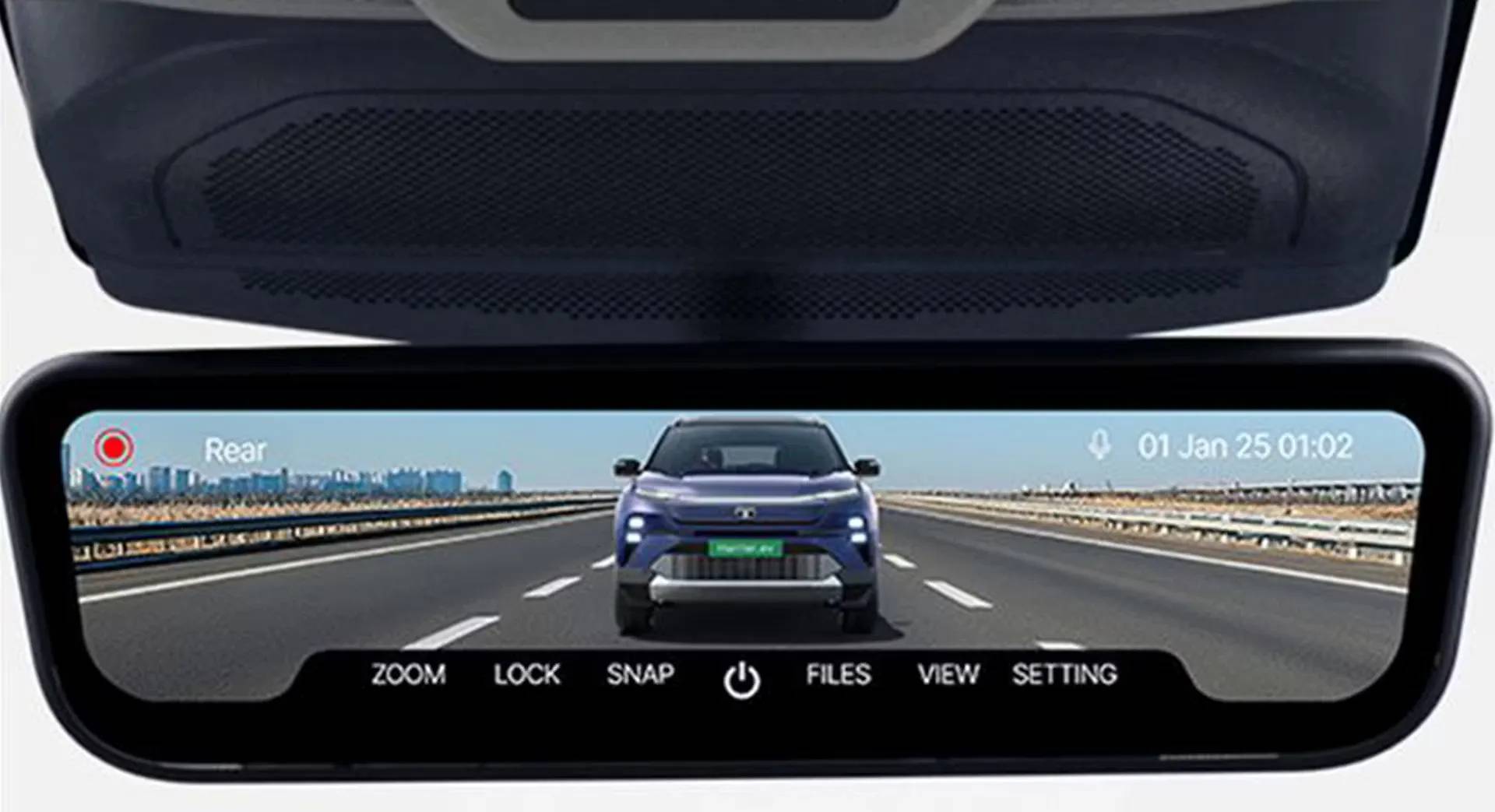 Tata Harrier EV interior view 15