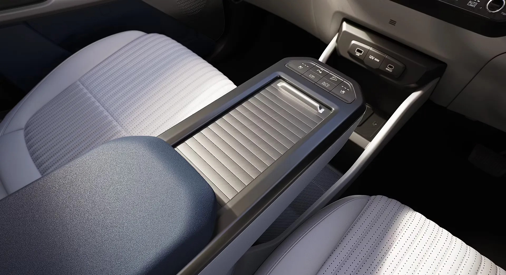 Kia Carens Clavis EV interior view 1