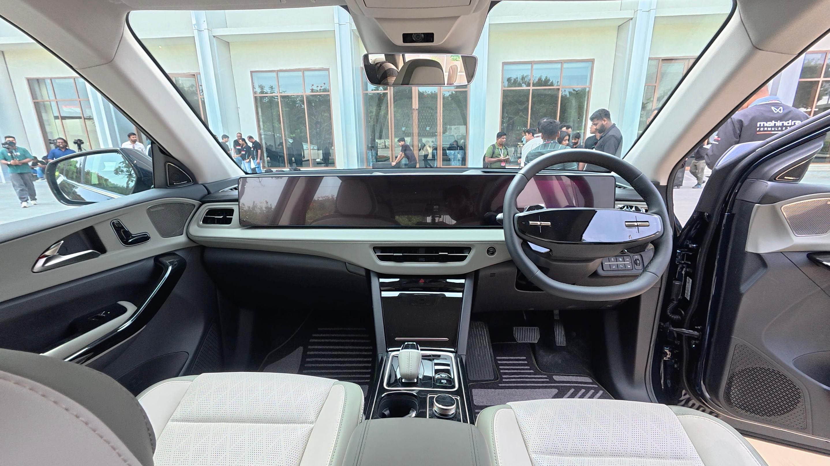Mahindra XEV 9S interior view 2