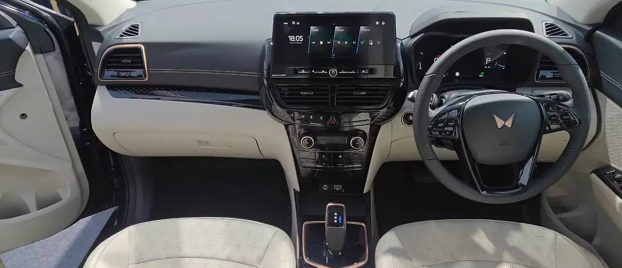 Mahindra 3XO EV interior view 1