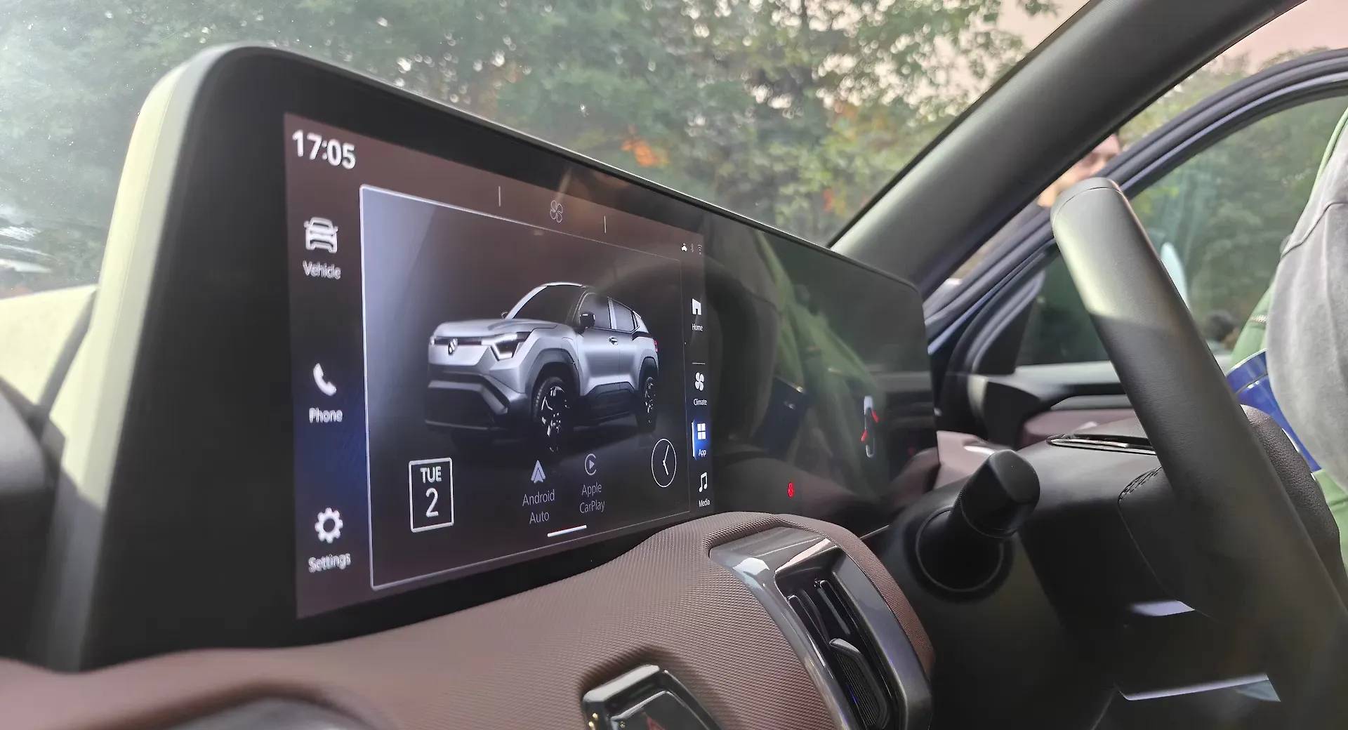Maruti Suzuki eVitara interior view 8