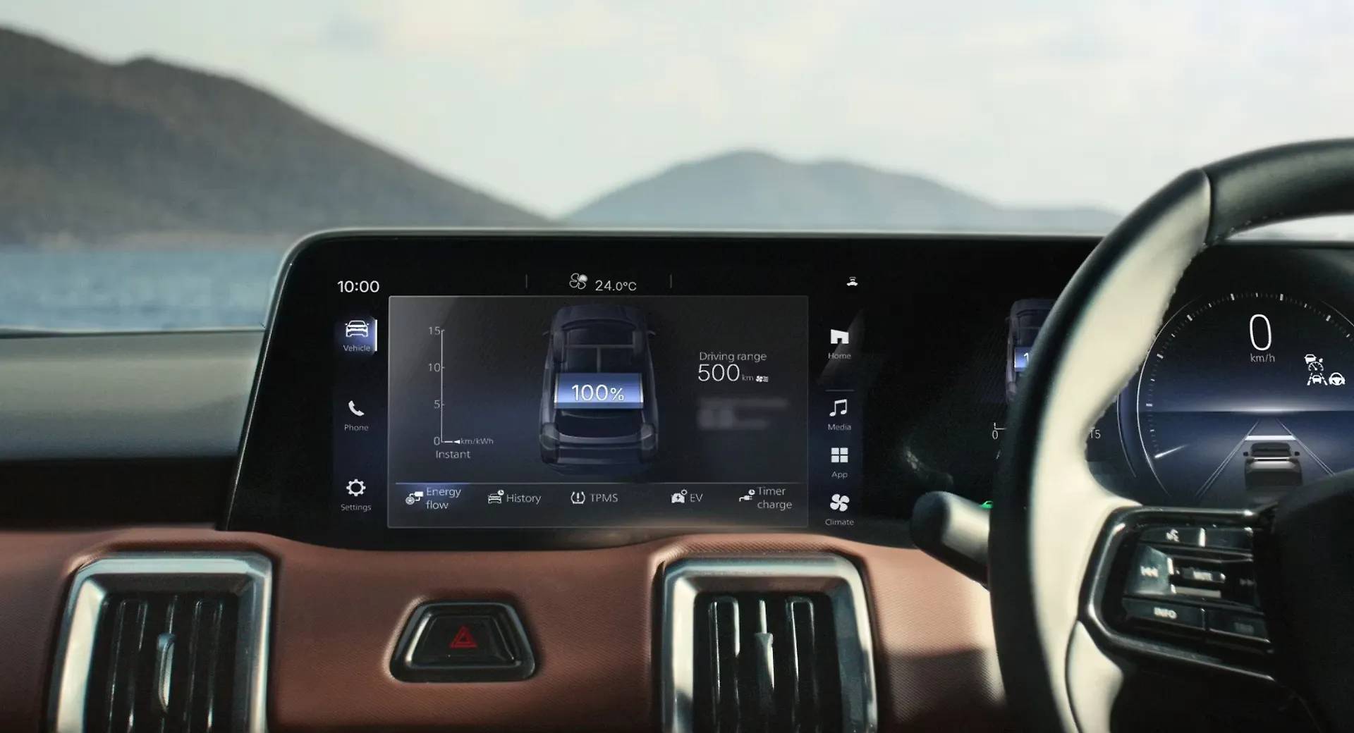 Maruti Suzuki eVitara interior view 11
