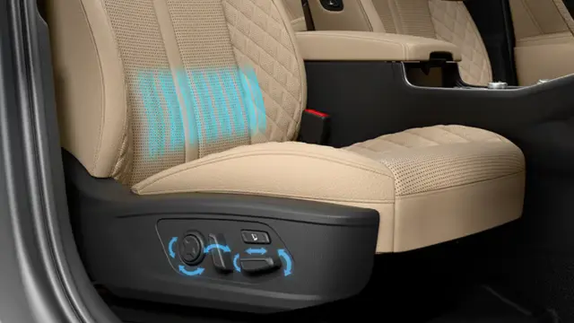 Kia Sorento Strong Hybrid interior - Driver Powered Seat Controls - image