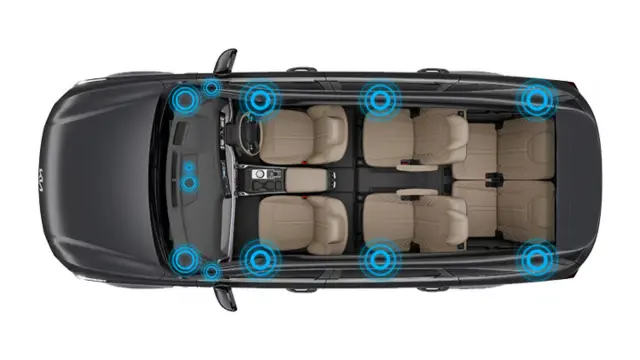 Kia Sorento Strong Hybrid interior - Speaker Location - image