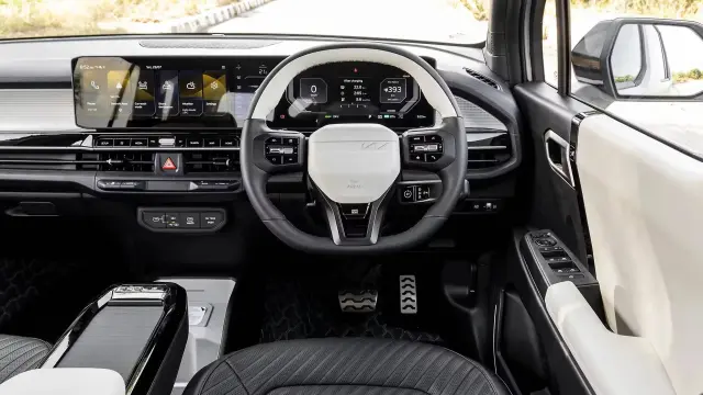 Kia Syros EV interior - Steering Wheel - image
