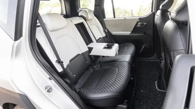 Kia Syros EV interior - Rear Seat Profile View - image