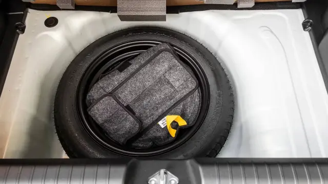 Kia Syros EV interior - Spare Wheel - image