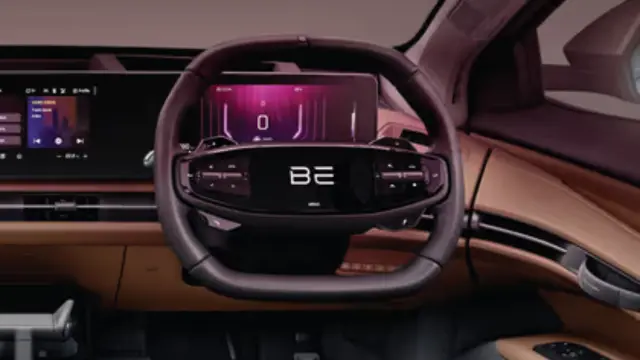 Mahindra BE 6 SPORTEQ interior - Steering - image