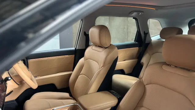 MG Hector Tomahawk EV interior - passenger seat view - image