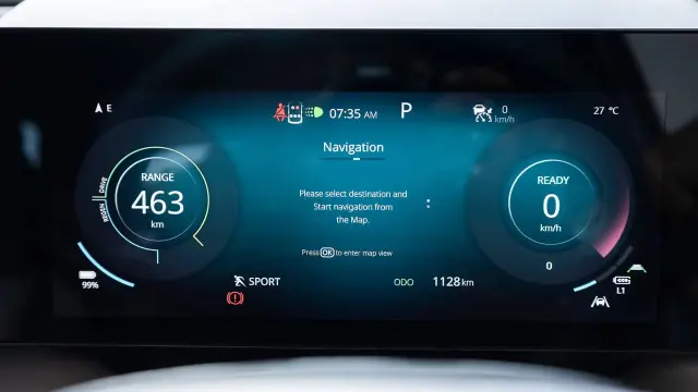 Tata Sierra EV interior - Instrument Cluster - image