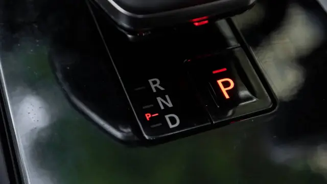 Tata Sierra EV interior - Reverse, Neutral, Drive and Parking Controls on Gear Knob - image