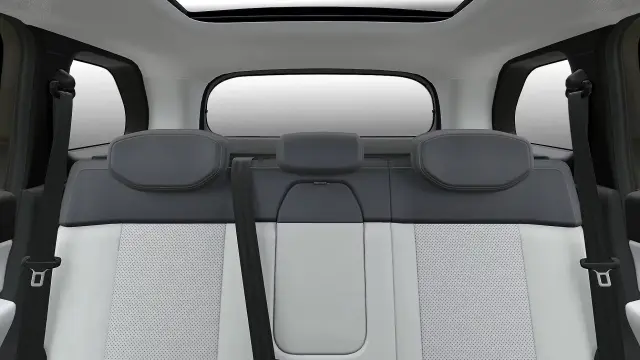 Tata Sierra EV interior - Rear Seat - image