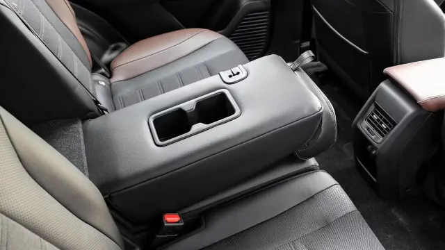 Toyota Urban Cruiser Ebella interior - Rear Armrest with Cup Holder - image