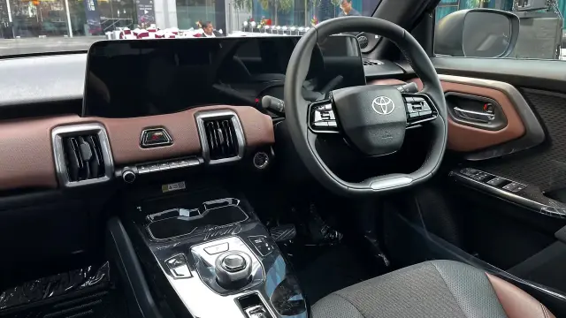 Toyota Urban Cruiser Ebella interior - Passenger View Dashboard - image