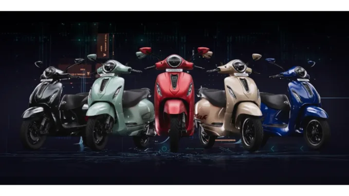 The Bajaj Chetak C3 Series led India’s EV two-wheeler platform sales in August 2026