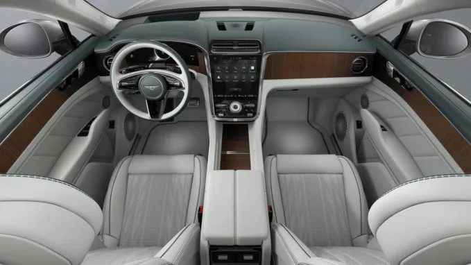 The Torcal's wing-inspired dashboard layout, vertically curved central touchscreen, tactile metal switchgear, and sustainable Merino wool upholstery
