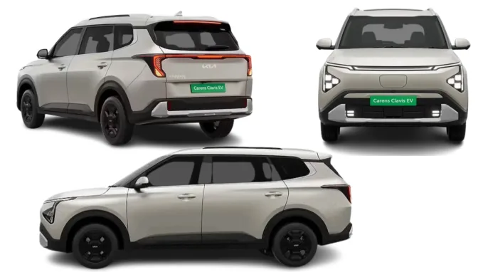 The Carens Clavis EV carries a mostly no-nonsense, clean family MPV look along with sleek styling elements, especially in the LED lighting department.
