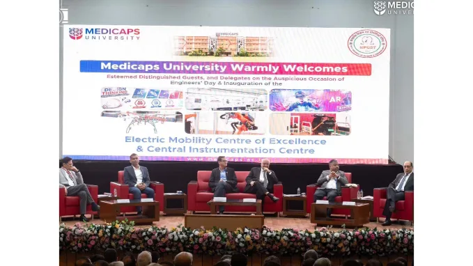 The inauguration event of the Electric Mobility Centre of Excellence and Central Instrumentation Centre