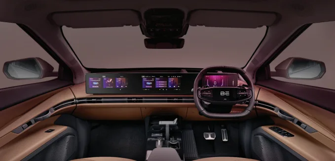 BE 6 Sporteq Launch Edition Interior