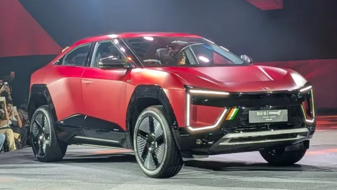 The Mahindra BE 6 SPORTEQ Formula E Edition