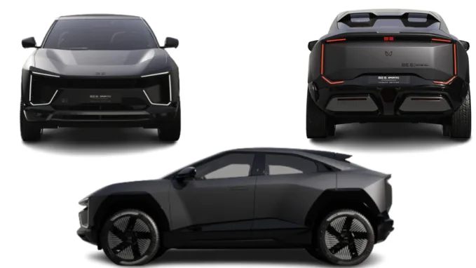 The BE 6 Sporteq is one of the most positively eye-catching and sporty designs to ever come out of India